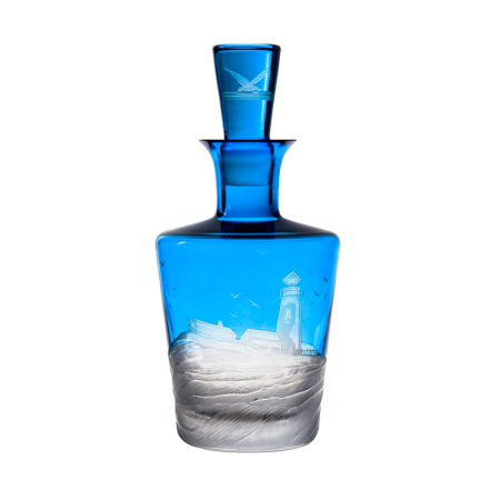 Golden Age of Yachting Lighthouse Barware Decanter