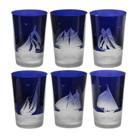 Golden Age of Yachting Collection Set Tumbler